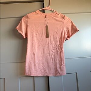 SKIMS Fits Everybody Short Sleeve Tee - Desert Clay